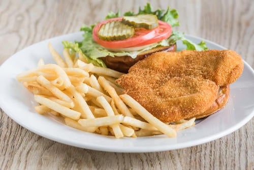 BREADED CHICKEN SANDWICH image BREADED CHICKEN SANDWICH image